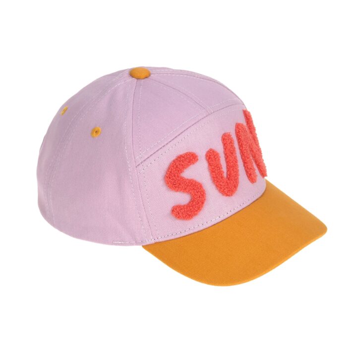 Casquette de Baseball Enfant - Sun, Doré Violet (Lassig)