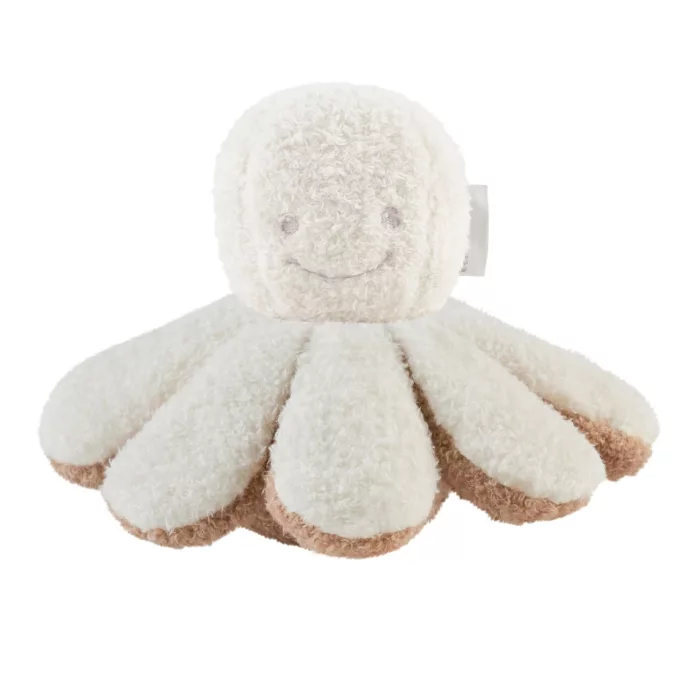 Peluche Pieuvre TEDDY écru (Nattou)