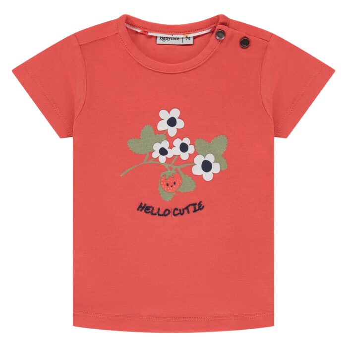 T-shirt manches courtes Grapefruit Bébé Fille SS25 (Babyface)