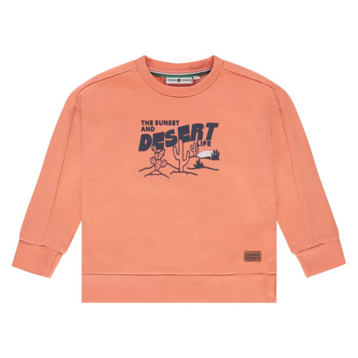 Sweat Orange Garçon SS25 (Stains Stories)