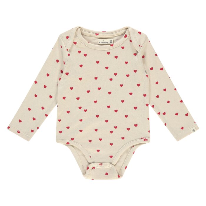 Body bébé Coeurs Pearl  SS25  (Tiny Story)