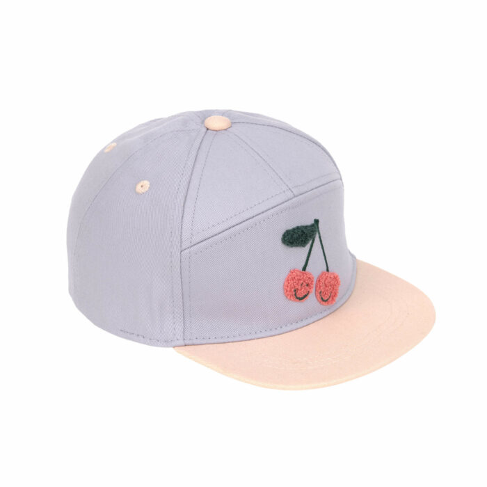 Casquette de skateur enfants 1-2 ans - Little Gang, Cerise Lilas (Lassig)