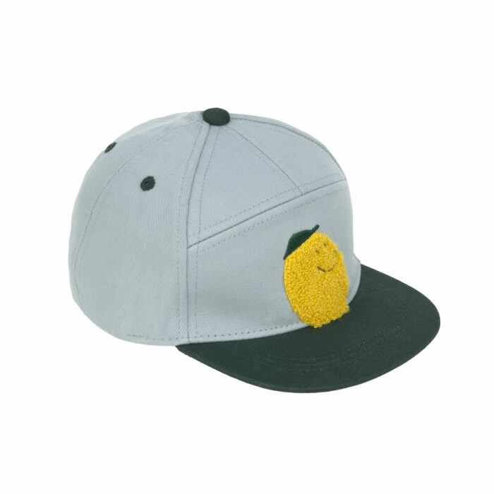 Casquette de skateur enfants 1-2 ans - Little Gang, Citron Bleu clair (Lassig)