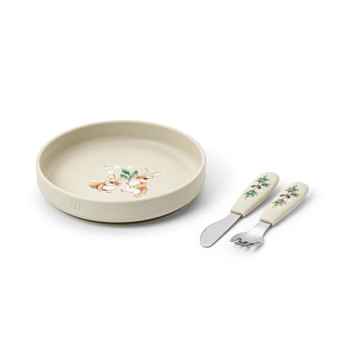 Set repas en silicone - Bunny Darling (Elodie Details)