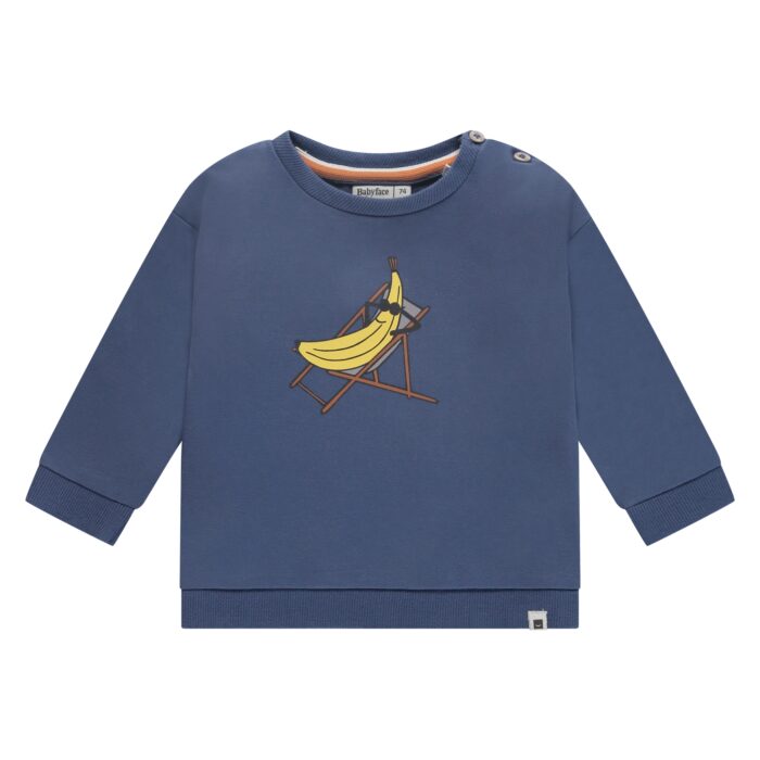 Sweat Blue Banana Bébé Garçon SS25 (Babyface)