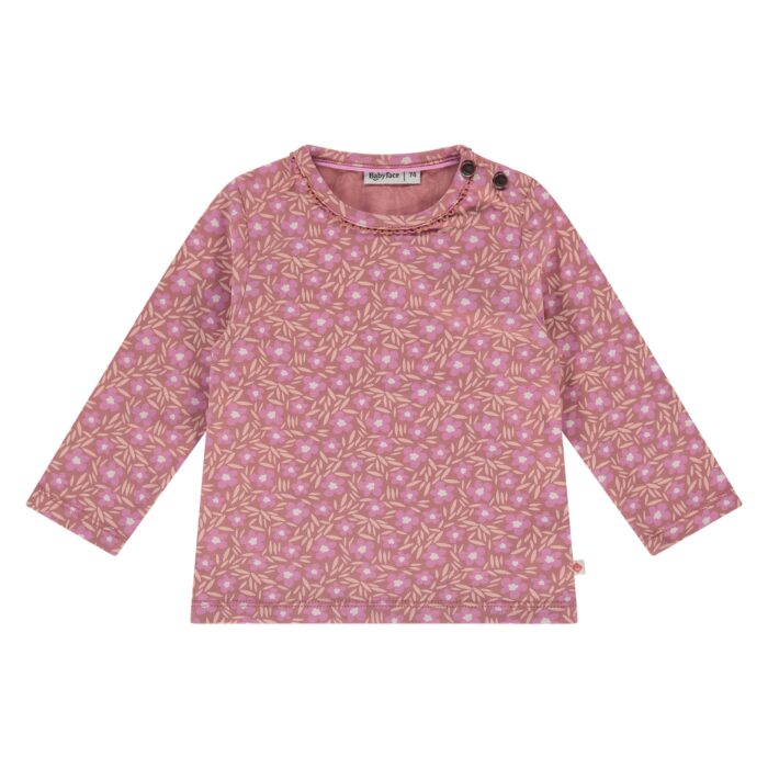 T-Shirt Manches Longues Imprimé Fleurs Lemonade Bébé Fille  SS25 (Babyface)