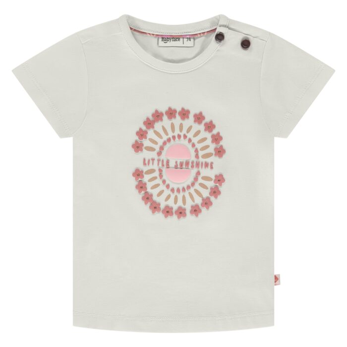 T-Shirt Manches Courtes Little Sunshine  Bébé Fille SS25 (Babyface)