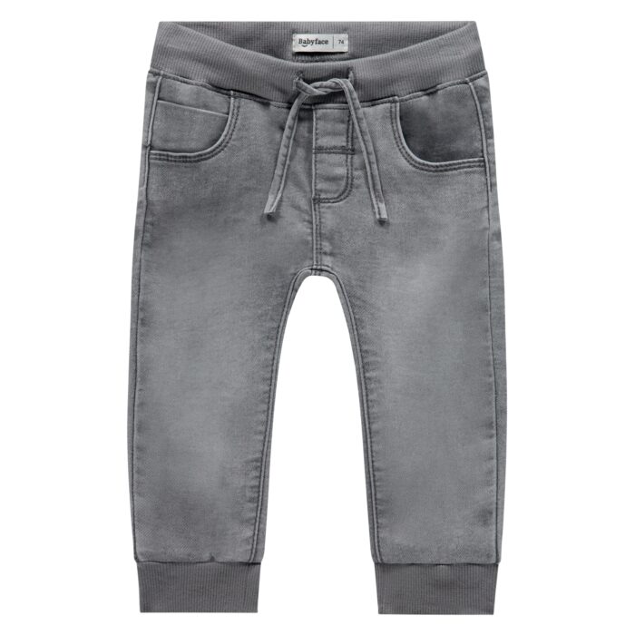 Pantalon Jog Denim Gris  Bébé Garçon SS25 (Babyface)