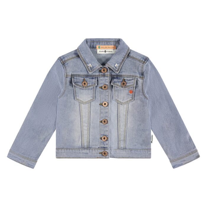 Veste en jeans fille SS25 (Stains Stories)