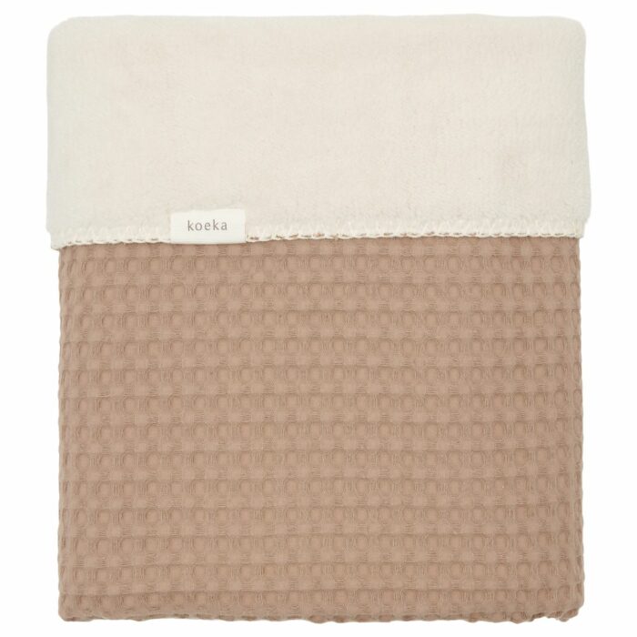 Couverture berceau teddy Oslo caffe (Koeka)