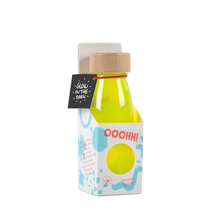 bouteille sensorielle jaune (petit boum)