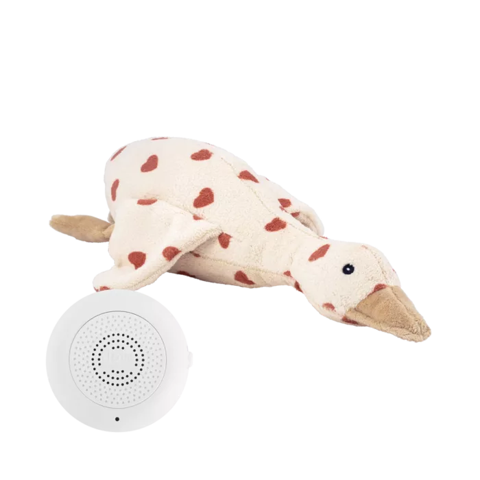 Doudou canard Liva battements de coeur Heart édition limitée (Flow)