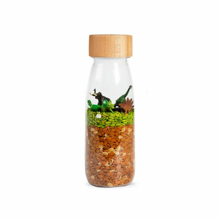 bouteille sensorielle dinosaure (petit boum)