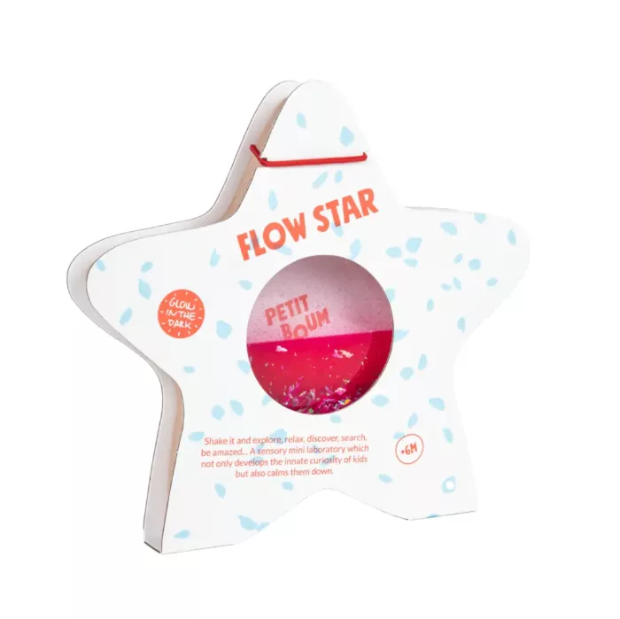 Nebula Pink Sensory Star (petit boum)
