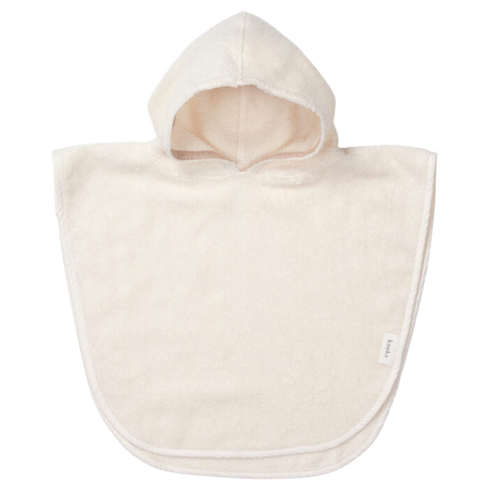 Poncho de bain Dijon Daily warm white (Koeka)