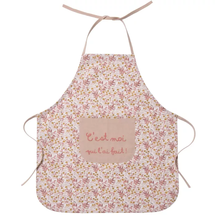 Tablier de cuisine en coton enduit liberty (BB&CO)