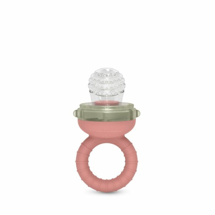 Sucette grignoteuse anti-étouffement rose (Beaba)