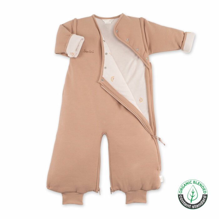 MAGIC BAG 4-12m Natural PADY WAFFLE + JERSEY BIO tog 2.5 (Bemini)
