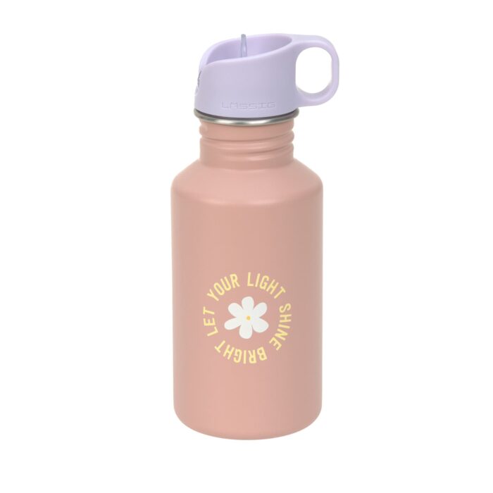 Gourde pour enfant inox 500 ml - Pattern Party, rose (Lassig)