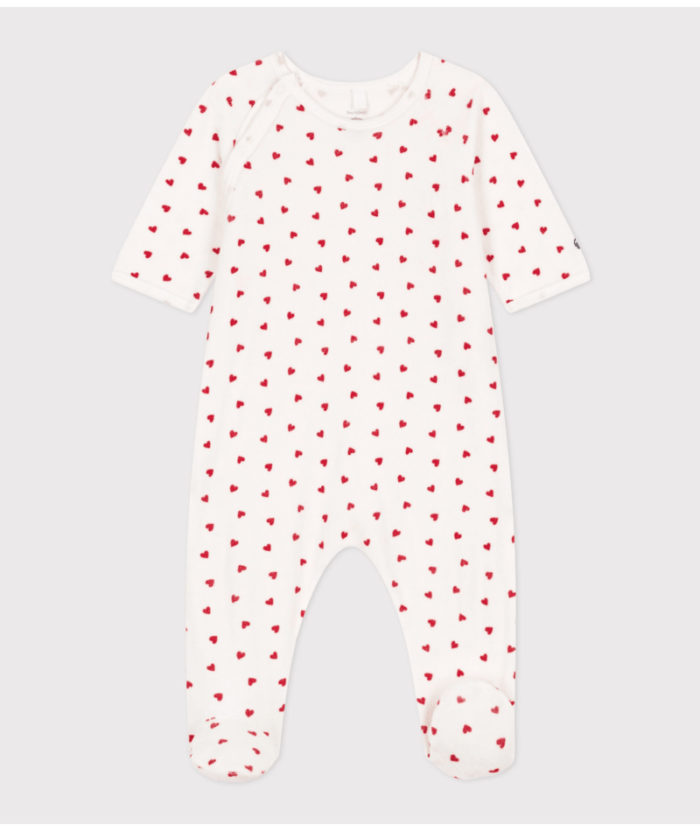 DORS BIEN MARSHMALLOW/COEURS (Petit Bateau)
