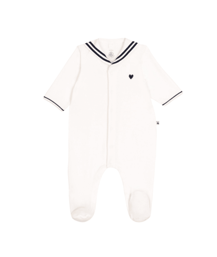 DORS BIEN MARIN MARSHMALLOW (Petit Bateau)