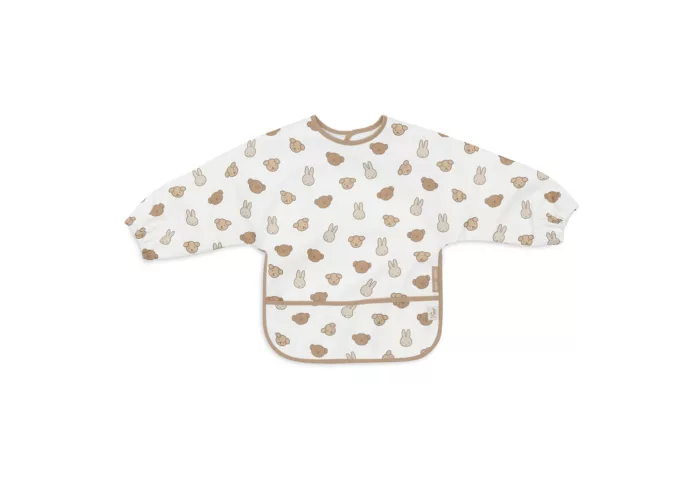 Bavoir à Manches Imperméable - Miffy and Friends (Jollein)
