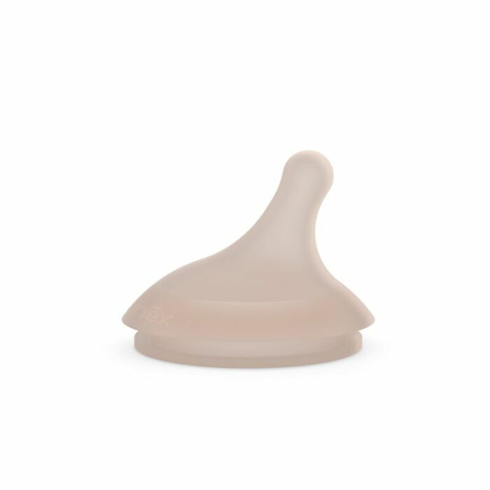 Lot de 2 tétines pour biberon anti-colique ZERO.ZERO - Débit moyen M Caramel (Suavinex)