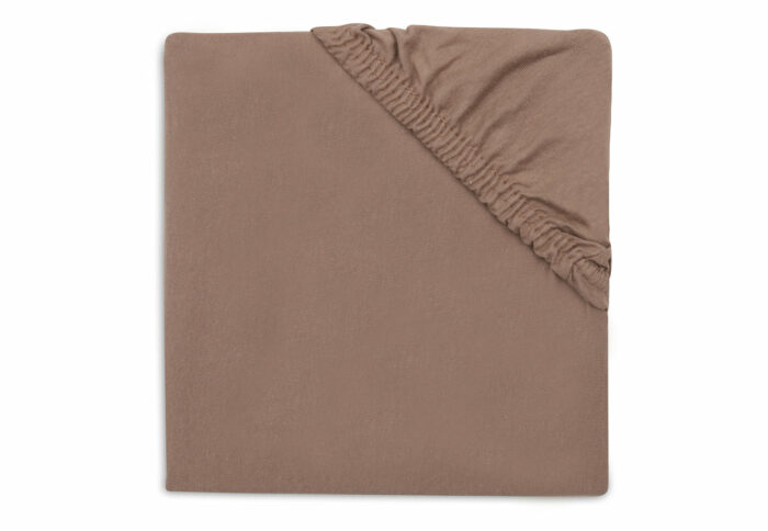 Drap-housse - Jersey Milky coffee (Jollein)