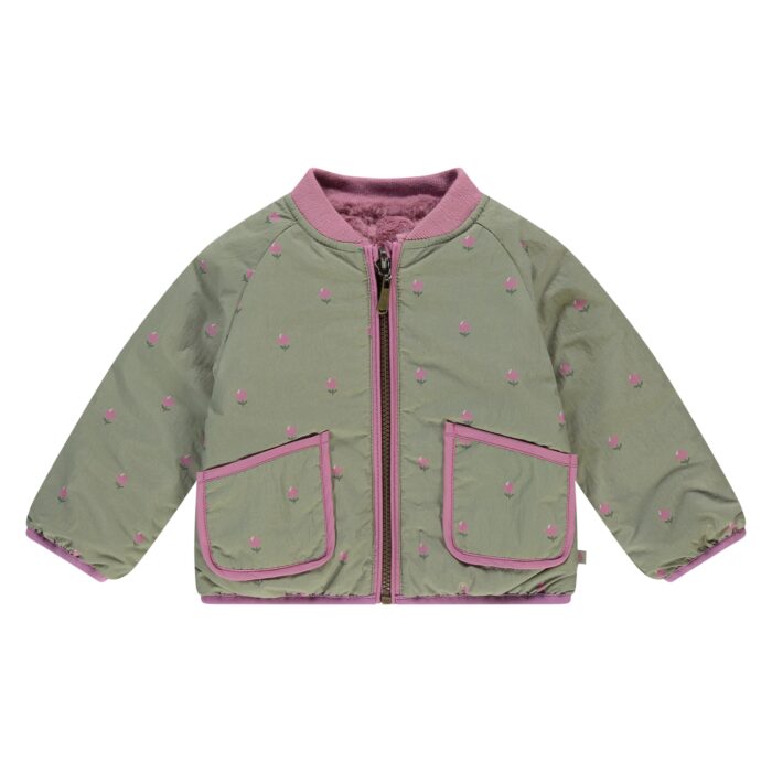 Veste Réversible Lilac Bébé Fille (Babyface AW25)