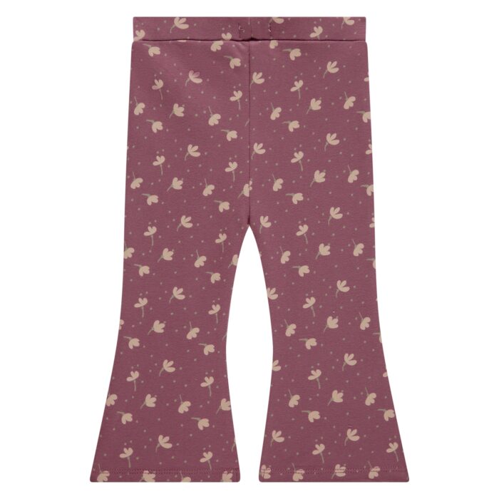 Pantalon Flare Burgundi Bébé Fille (Babyface AW25)