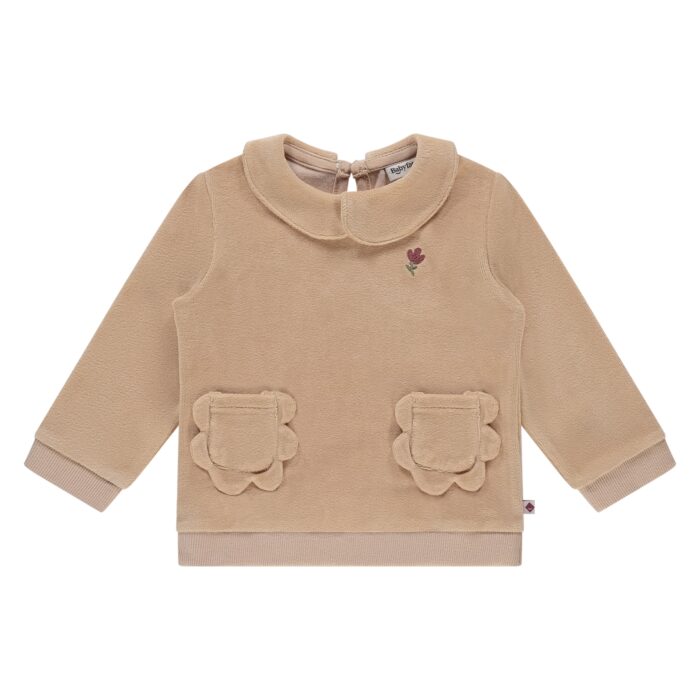 Sweat Velours Bébé Fille (Babyface AW25)
