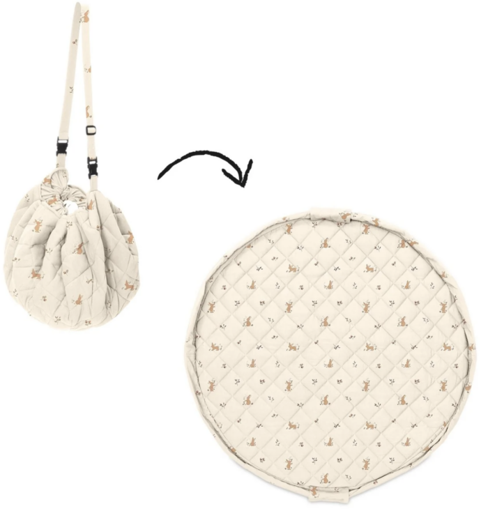 Tapis d'éveil Rabbit Organic  (Play and Go)