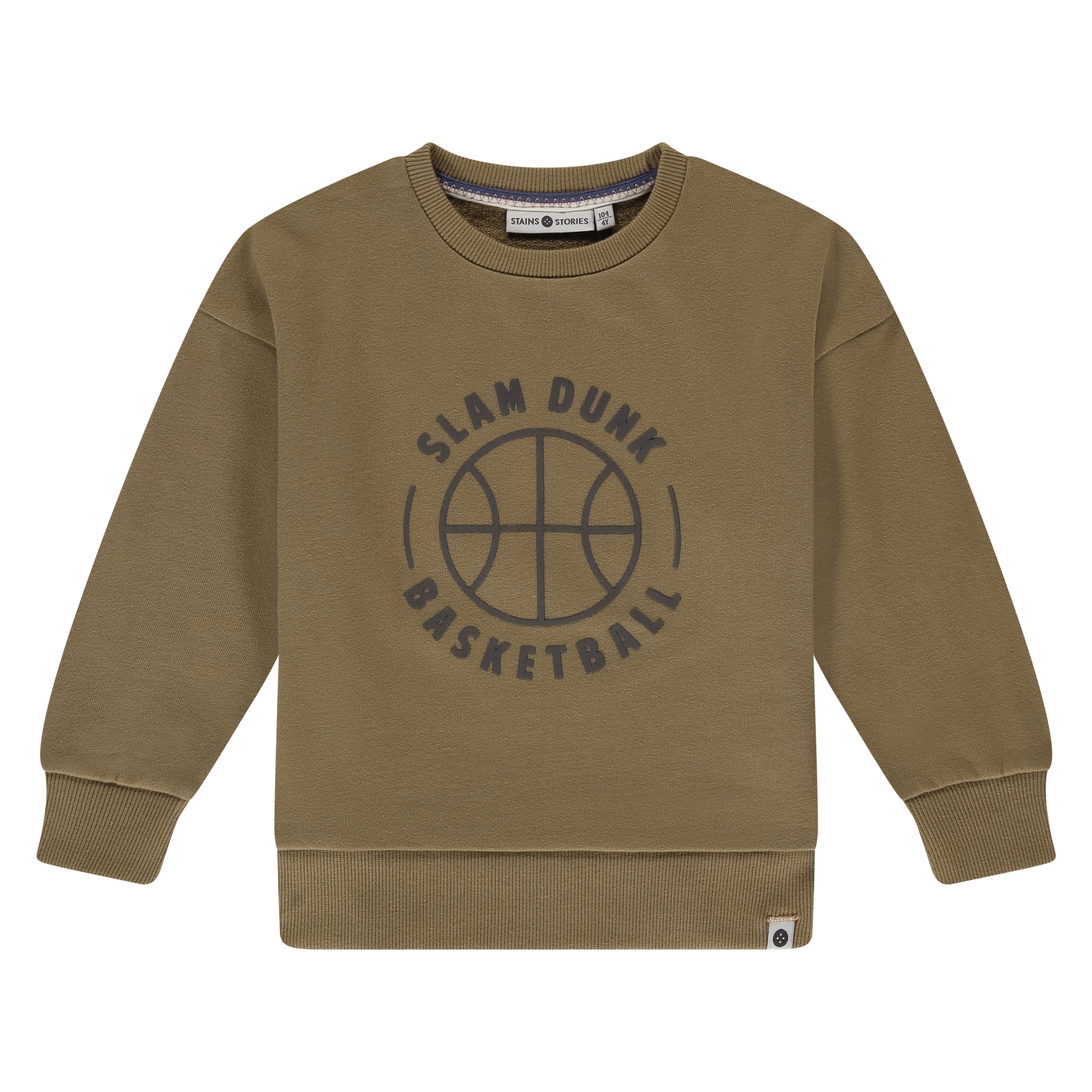 Sweatshirt Garçon Camel AW25 (Stains Stories)