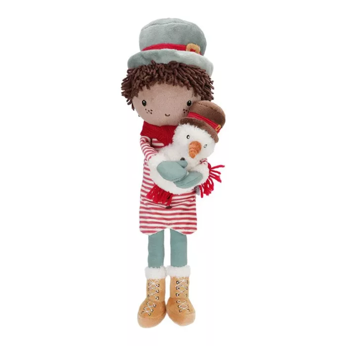 Poupée câline de Noël Jake 35cm (Little Dutch)