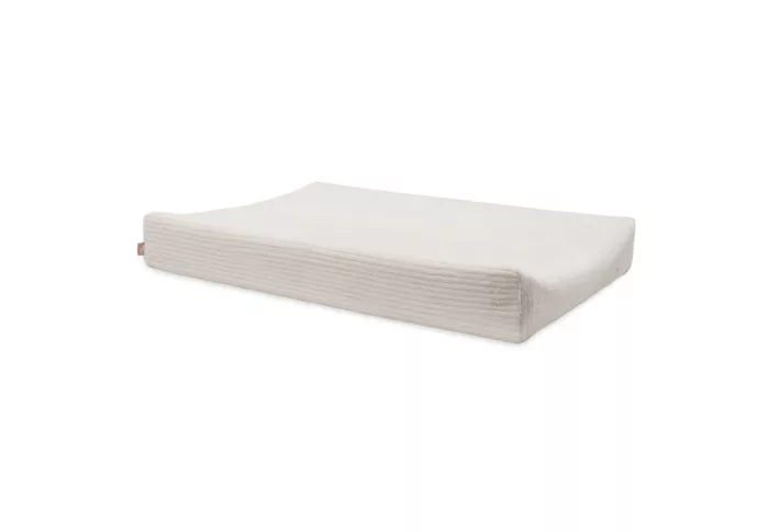 Housse matelas à Langer 50x70cm Cloudy Rib - Oatmeal (Jollein)