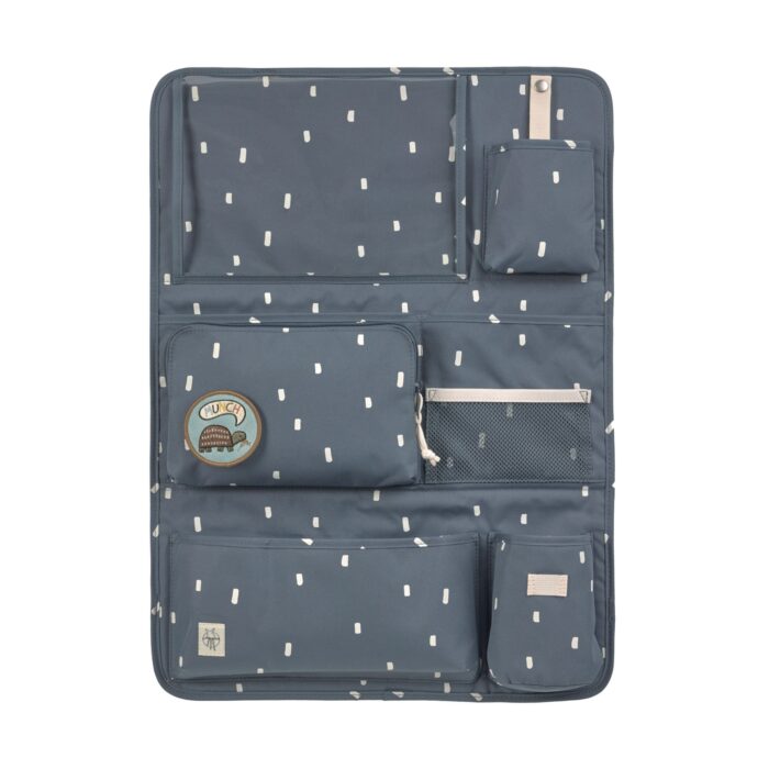 ORGANISATEUR DE VOITURE - HAPPY PRINTS, BLEU NUIT (Lassig)