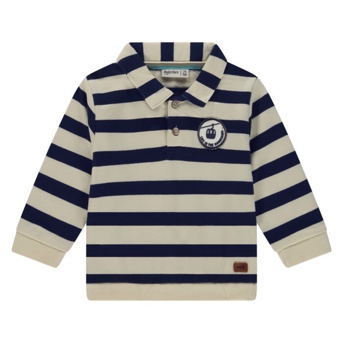 Sweatshirt Bébé Garçon Ivory (Babyface AW25)