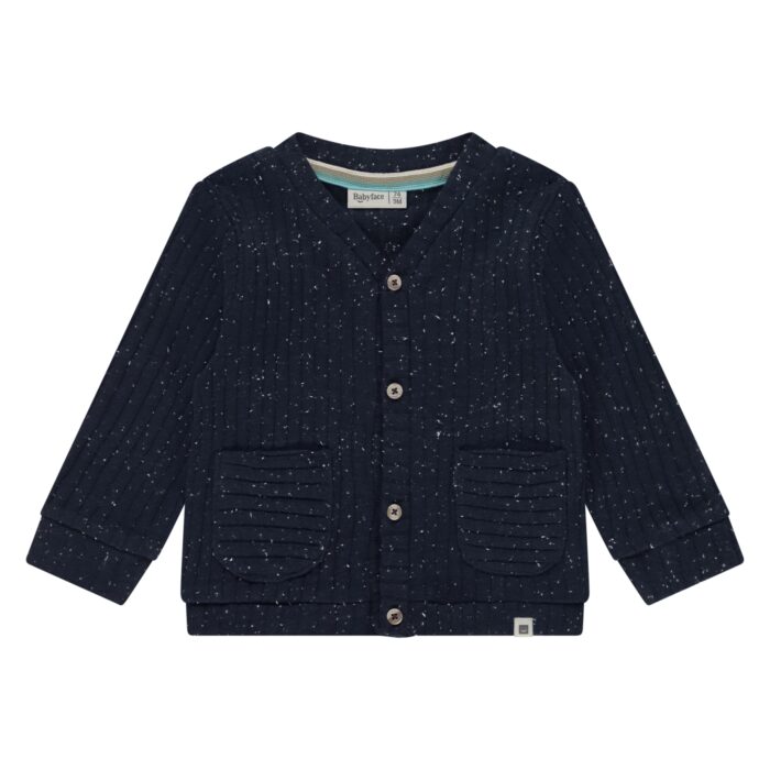 Cardigan Bébé Garçon Dark Blue (Babyface AW25)