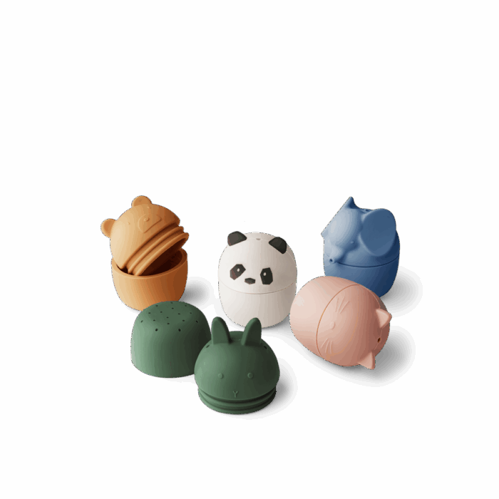 Jouets pour le bain Gaby crème de la crème multi mix  (Liewood)