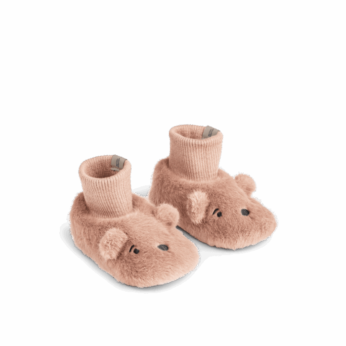 Pantoufles Ourson Pale Tuscany (Liewood)