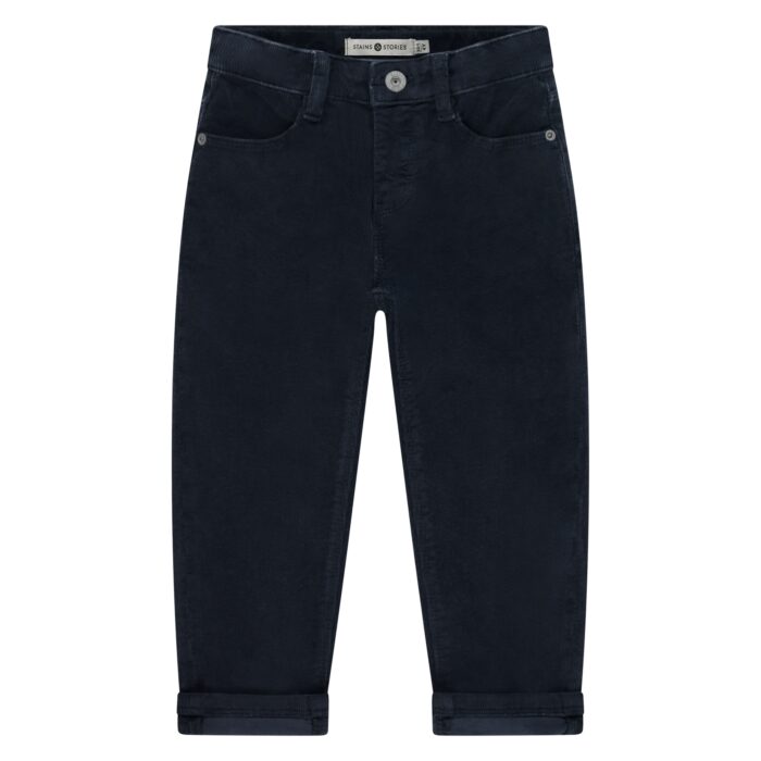 Pantalon Garçon Dark Blue AW25 (Stains Stories)