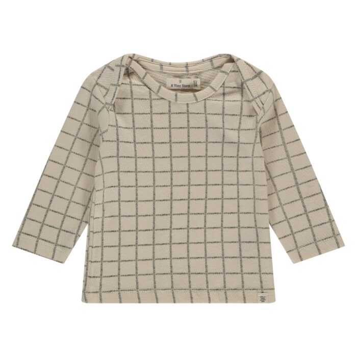 T-Shirt à Carreaux Snow (Tiny Story AW25)