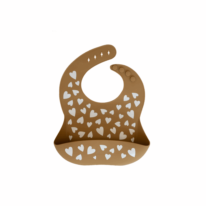 Bavoir Silicone Love Camel (Zakuw)