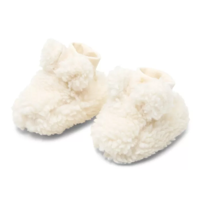 Chaussons - Blanc Teddy 3-9 (Little Dutch)