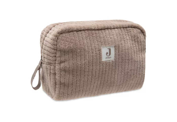 Trousse de Soins - Cloudy Rib Milky Coffee (Jollein)