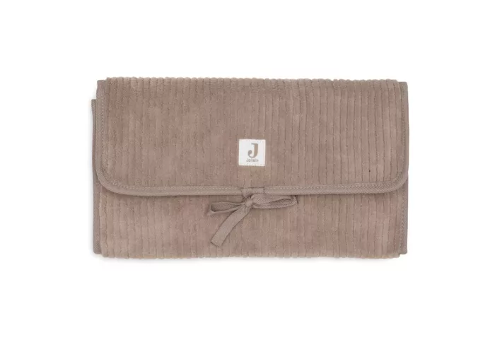 Tapis à Langer Nomade - Cloudy Rib milky Coffee (Jollein)