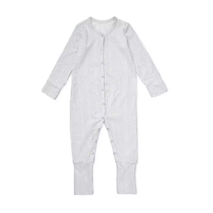 Grenouillère pour bébé Ellinor - Classic Stripes Blue (CamCam)