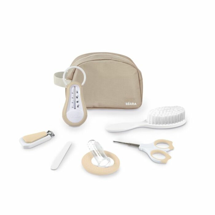 Trousse de toilette 7 accessoires - Terre d'argile (Béaba)