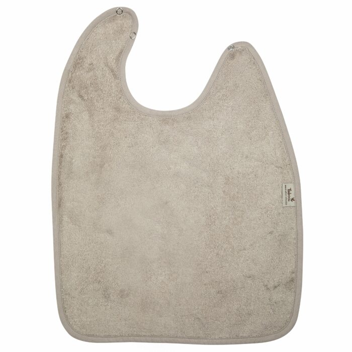 Bavoir XL - FEATHER GREY (Timboo)