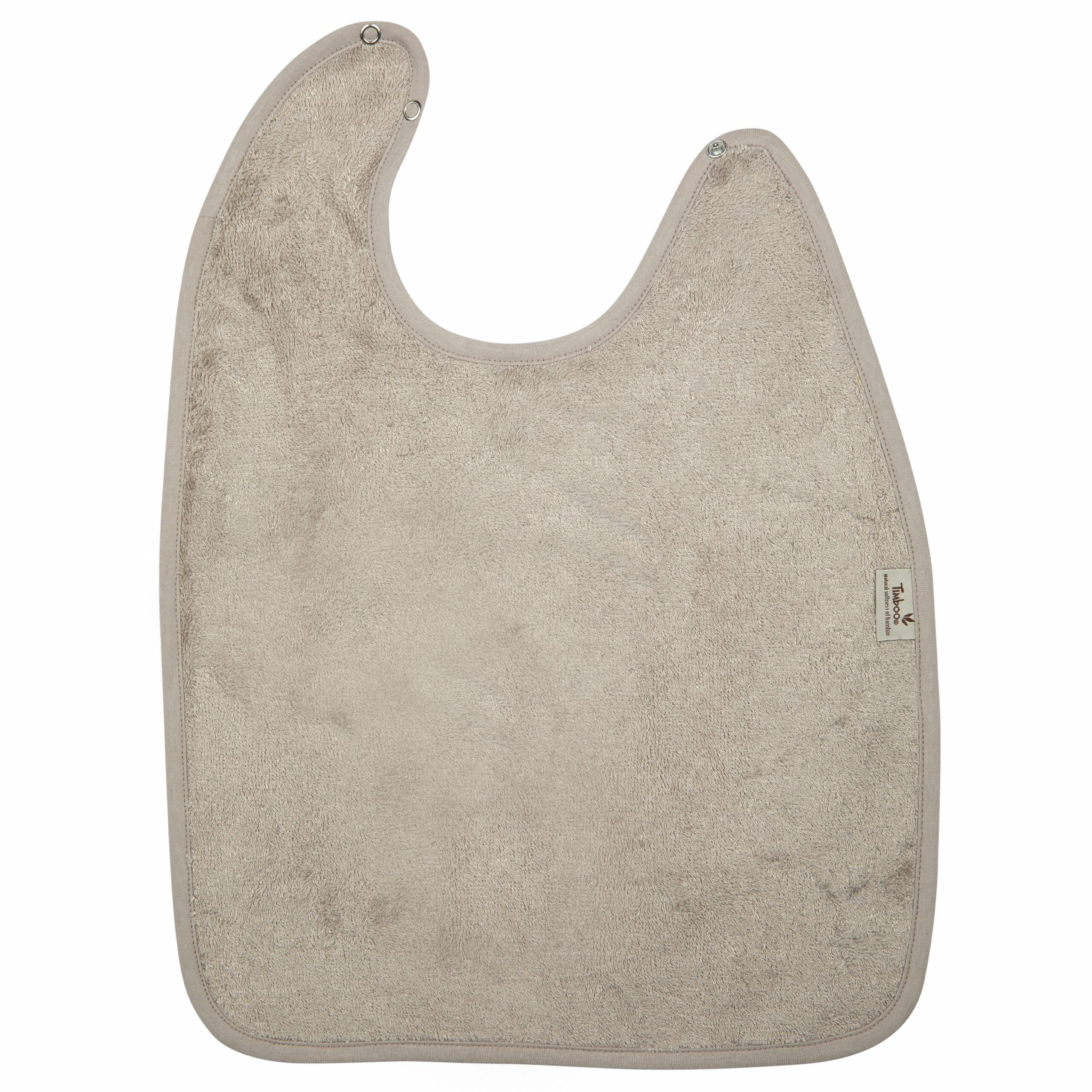 Bavoir XL - FEATHER GREY (Timboo)